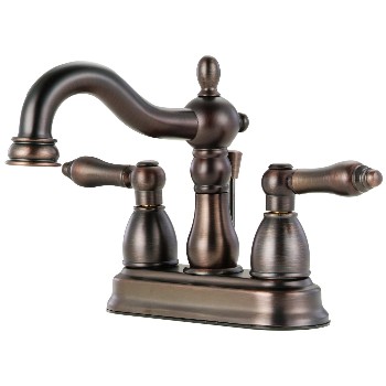 Hardware House 124409 Lavatory Faucet, Caspian Design ~ Classic Bronze