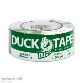 Duck Tape, Silver Basic Utility Grade ~ 1.88"  x 55 Yd 