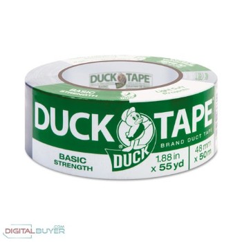 Duck Advance Strength Duct Tape, 1.88 in x 45 yd, Silver 