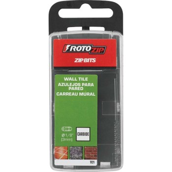 RotoZip Tile Cut Bit ~ 1/8"