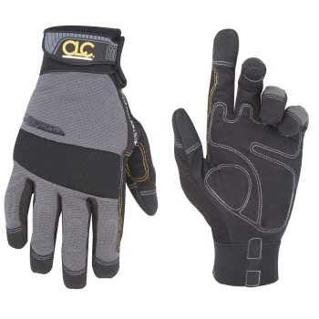 FlexGrip Handyman Gloves, Gray/Black - Large