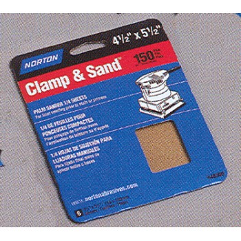 Norton 05442 Fine Sand Sheet, 4.5 x 5.5 inch