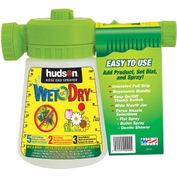 Wet/Dry Hose End Sprayer