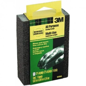 3M 05113150037 Sanding Sponge - Small Area - Medium/Coarse 