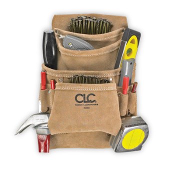 10 Pocket Suede Nail/Tool Bag