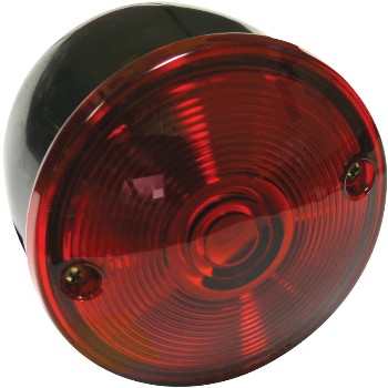 BullDog Towing 73823 4in. Red Rnd S/T/T/L Light