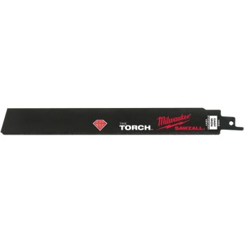 Milwaukee THE TORCH Diamond Grit SAWZALL Blade - 6"