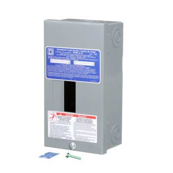 Square D Homeline 70A Surface Mount Load Center - 2-Space