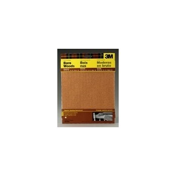 3M 051144090402 Garnet Mineral Sandpaper Sheets, Assorted Grits ~ 9" x 11"