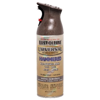 Rust-Oleum 245218 Universal Spray Paint, Hammered Brown  