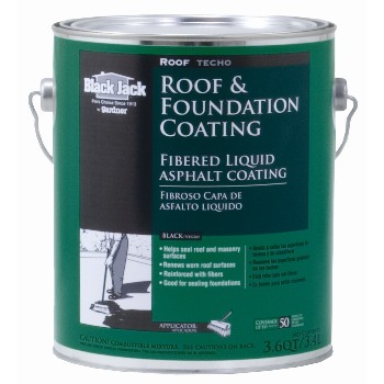 Gardner-Gibson/Black Jack 6125-9-34 Roof &amp; Foundation  Fibered Coating ~  Gallon (3.6 Qts)