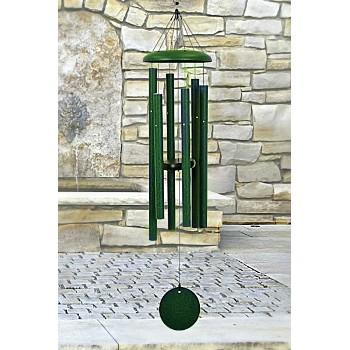 BWI/Springfield DSWCT306GN Windchimes, 36"  Corinthian Bells Series ~ Green 