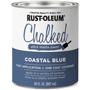 Chalked Ultra Matte Paint, Coastal Blue ~ 30 oz