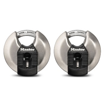 Magnum Disc Padlock - 2 pack