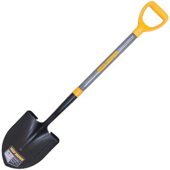 Shovel, Round Point, D Handle ~ 16 Gauge