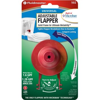 Watersaving Flapper, Adjustable