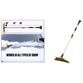 Ames Abtt5212 Auto Snow Brush ~ 52"