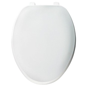 Bemis 170000 Toilet Seat - Plastic/Elongated/White