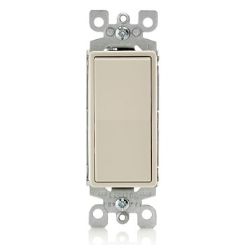 Non-Illuminated Decora Rocker Switch, Light Almond