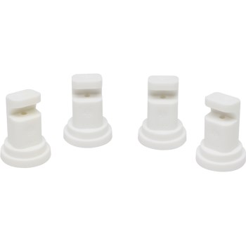 Valley 140 Deg Deflector Spray Nozzle, White - 4pk