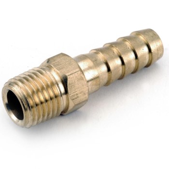 Male Hose Barb, Lead Free ~ 1/8" x 1/8"