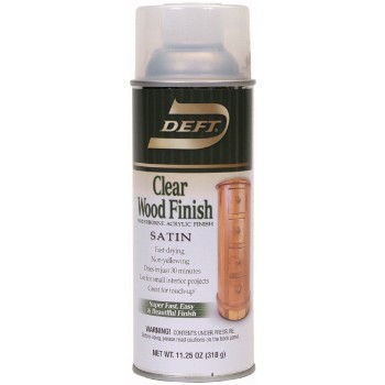 Deft 10913 Satin Water Wood Finish