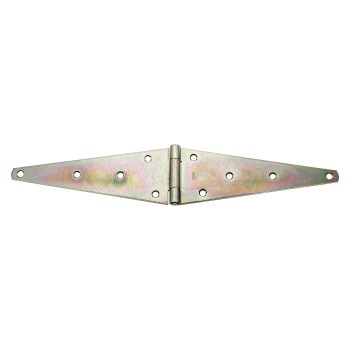 National Heavy Strap Hinge, Zinc Plated - 12"