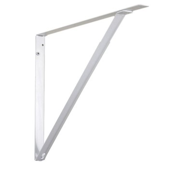 J Sterling/Knape &amp; Vogt RP-0046-WT Shelf Bracket, White ~ 10" 