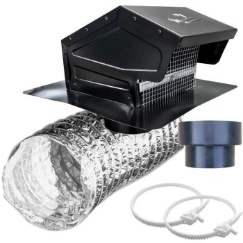 Round Roof Cap Exhaust Vent - 12"