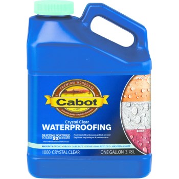 Cabot 140.0001000.007 Waterproofing Tones Sealer,  Clear ~ Gallon 