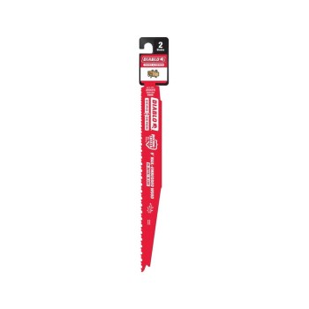 Demo Demon Bi-Metal Recip Blade, 2-Pack - 9", 6/12 TPI
