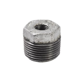 Anvil/Mueller Malleable Hex Bushing, Galvanized - 1-1/2" x 3/4"