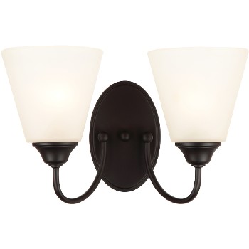 Galveston Wall & Bath Fixture ~ Black