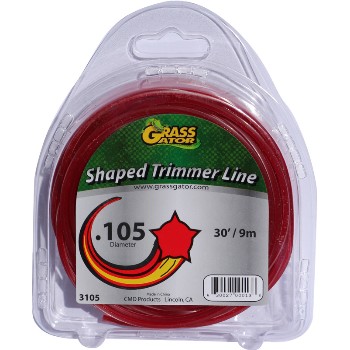 CMD Prods 3105L Star Shaped Trimmer Line ~ .105" Diameter