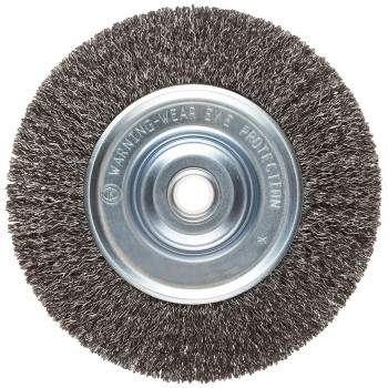 Vortec Pro Medium Face Wire Wheel Brush ~ 6"