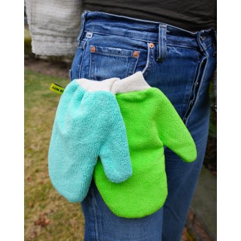 Tick Mitt Tick Removal Glove - Green