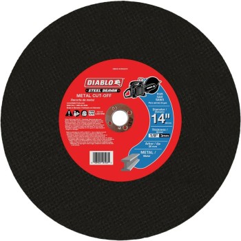 Diablo Steel Demon Cut-Off Disc  14" x 1/8"   20mm Arbor