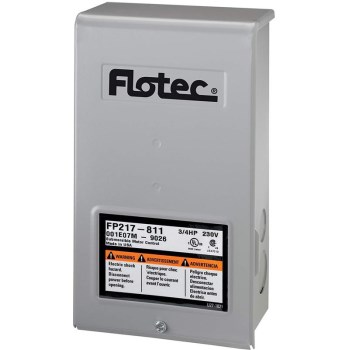 Flotec/simer/pentair Fp217-811 Control Box, 3/4 Horse