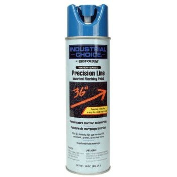 Rust-oleum 203031 Inverted Marking Paint~h2o Blue, 17oz