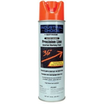 Rust-Oleum 203028 Inverted Marking Paint ~ Red Orange, 17oz