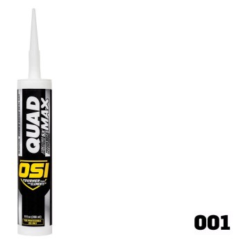 OSI Quad Max Window, Door & Siding Sealant - White