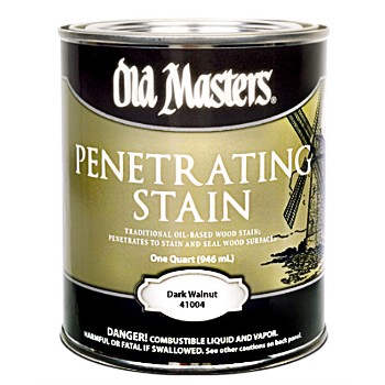 Old Masters 41001 Penetrating Stain, Dark Walnut ~ Gallon