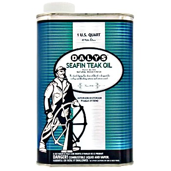 Dalys Paint  15040 Seafin Teak Oil, Interior/Exterior  ~ Quart