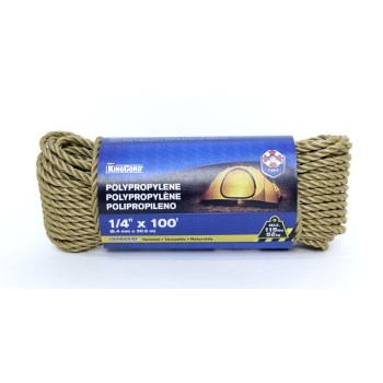 301811 1/4x100 Tw Poly Rope