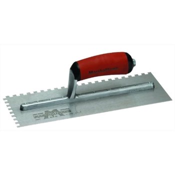 Marshalltown QLT Square Notched Trowel - 1/2" x 1/2" x 1/2"