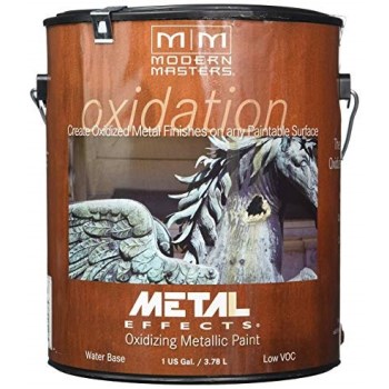 Modern Masters ME-208-GAL Metal Effects Reactive Paint, Iron ~ Gallon 