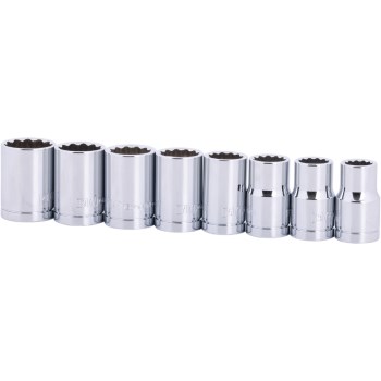 1/2d 8pc Mm Socket Set