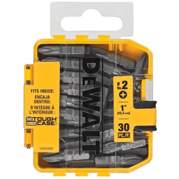 DeWalt Phillips #2 Impact Bit, 1" - 30pk