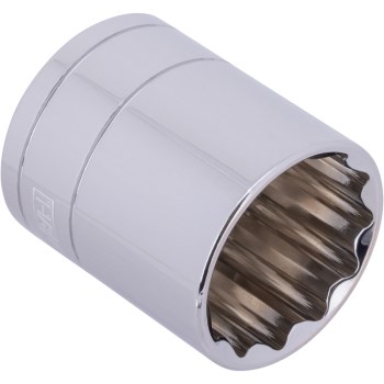 Socket, 12-Point - 1/2" Drive, 1-1/8"