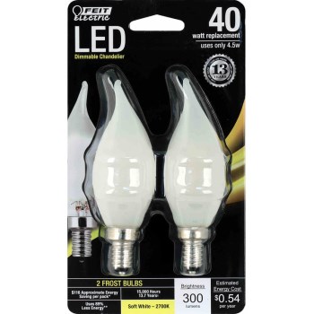 Feit Electric  BPCFF40/827/LED/2 Deco Bulb